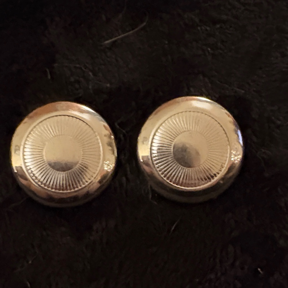 Elegant Silver Stud Earrings